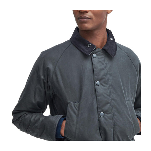 BARBOUR Giacca impermeabile Giacca Uomo Ambleside quattro tasche Grigio A24 - BARBOURMWX2201 - GY51 - S - Francavilla Moda