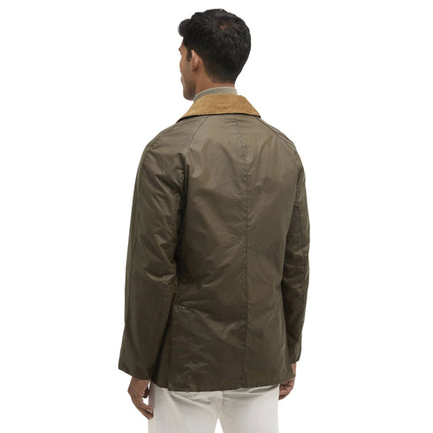 Barbour Giacca Giacca Uomo cerata leggera Ashby M P26-BARBOURMWX1377-OL52-M - Francavilla Moda