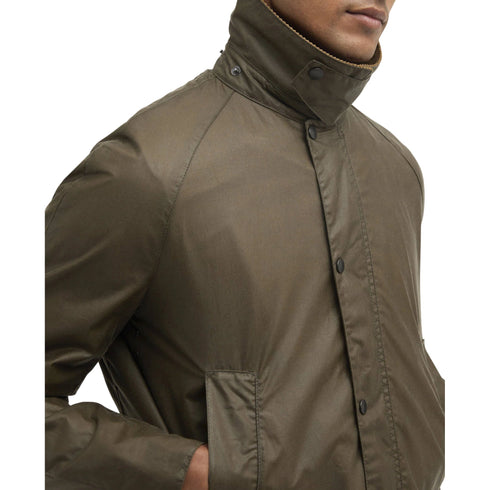 Barbour Giacca Giacca Uomo cerata leggera Ashby M P26-BARBOURMWX1377-OL52-M - Francavilla Moda