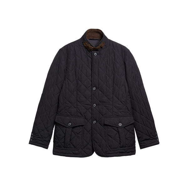 Barbour Giacca imbottita Giacca Uomo Quilted Lutz a rombi M - Francavilla Moda