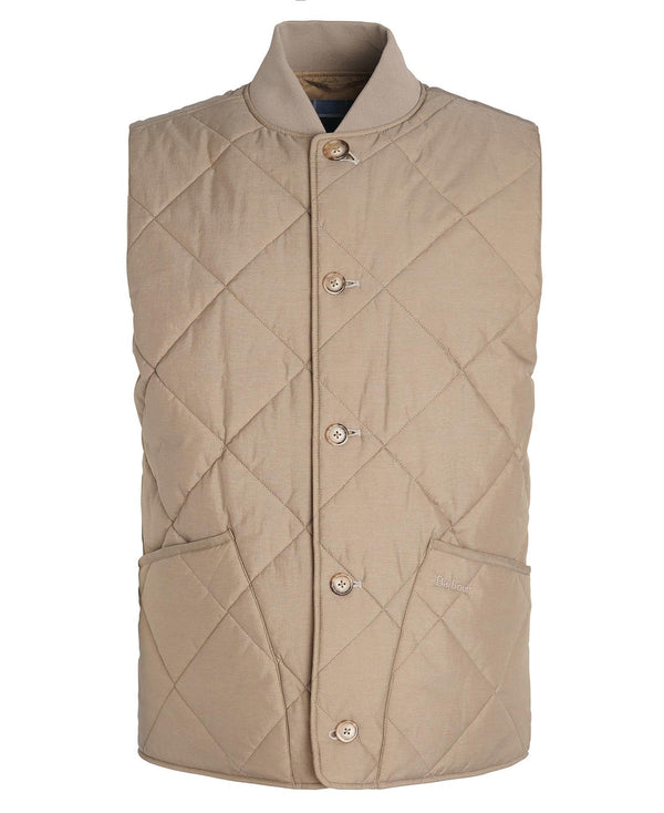 Barbour Gilet Gilet Tarn Liddlesdale trapuntato Sand - Francavilla Moda