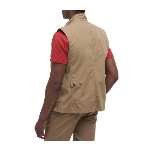 Barbour Gilet Gilet Uomo quattro tasche in cotone M P25 - BARBOURMGI0284 - BE31 - M - Francavilla Moda