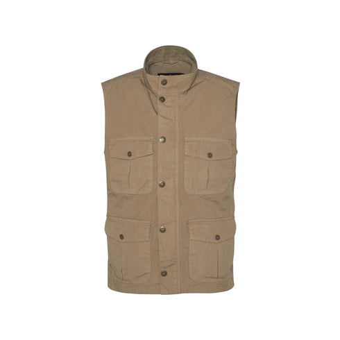 Barbour Gilet Gilet Uomo quattro tasche in cotone M P25 - BARBOURMGI0284 - BE31 - M - Francavilla Moda