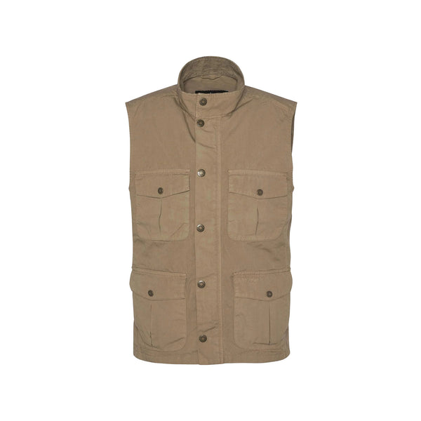 Barbour Gilet Gilet Uomo quattro tasche in cotone M P25 - BARBOURMGI0284 - BE31 - M - Francavilla Moda