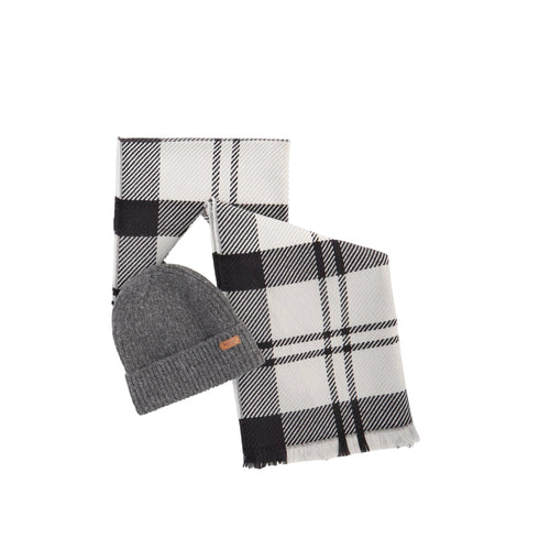 Barbour Gift box Gitf Box Sciarpa e Capello Donna UNI A25 - BARBOURLGS0094 - GY31 - UNI - Francavilla Moda