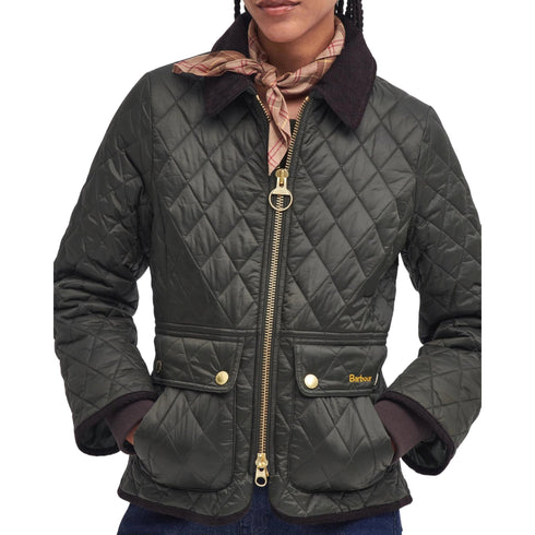 Barbour Giacca leggera Giubbino Donna trapuntato Beadnell 10 - Francavilla Moda