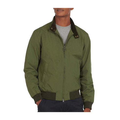 Barbour Giacca leggera Giubbino Uomo Roystone casual Verde oliva P25 - BARBOURMCA0412 - OL51 - M - Francavilla Moda