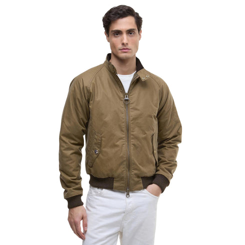 Barbour Intl. Giacca bomber Bomber Uomo modello Merchant Wax M A25 - BARBOURINTERNATIONALMWX0465 - SN31 - M - Francavilla Moda