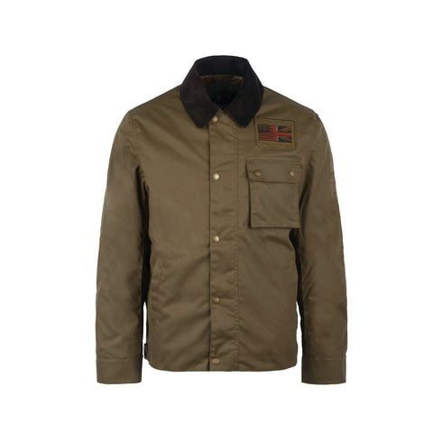 Barbour Intl. Giacca impermeabile Giubbino Uomo Workers Wax Tabacco A24 - BARBOURINTERNATIONALMWX1853 - SN32 - S - Francavilla Moda