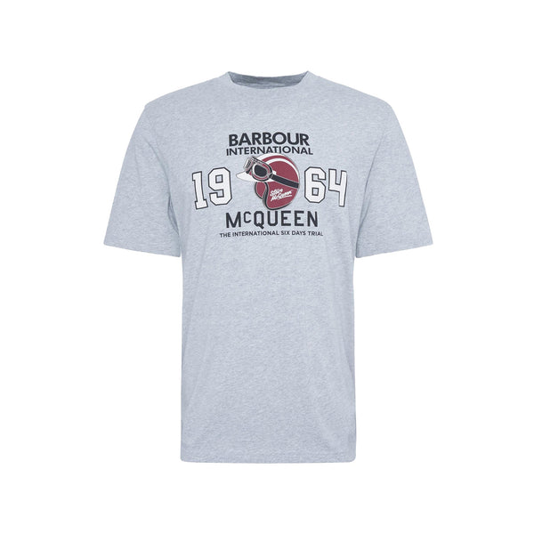Barbour Intl. T-shirt T-shirt Uomo stampa Steve McQueen S P25 - BARBOURINTERNATIONALMTS1438 - GY52 - S - Francavilla Moda