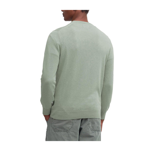Barbour Maglia Maglia Uomo Pima in cotone Verde P25 - BARBOURMKN0932 - GN49 - M - Francavilla Moda
