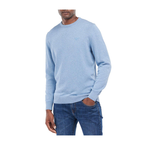 Barbour Maglia Maglia Uomo Pima in cotone Avion P25 - BARBOURMKN0932 - BL14 - M - Francavilla Moda