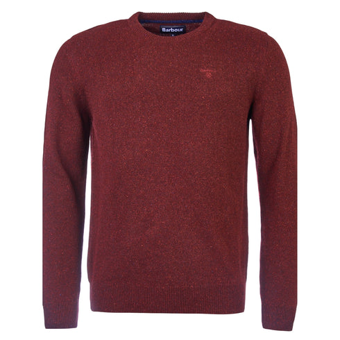 Barbour Pullover Maglia Uomo Tisbury a girocollo S A25 - BARBOURMKN0844 - RE56 - S - Francavilla Moda