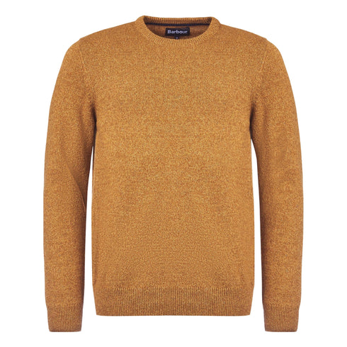 Barbour Pullover Maglia Uomo Tisbury a girocollo S A25 - BARBOURMKN0844 - OR33 - S - Francavilla Moda