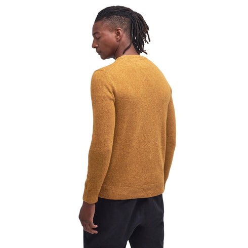 Barbour Pullover Maglia Uomo Tisbury a girocollo S A25 - BARBOURMKN0844 - OR33 - S - Francavilla Moda