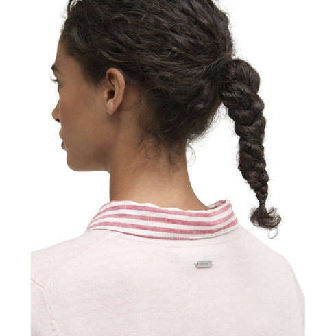 Barbour Girocollo Maglione girocollo Donna Oakley tinta unita 8 P26-BARBOURLKN1763-PI37-8 - Francavilla Moda