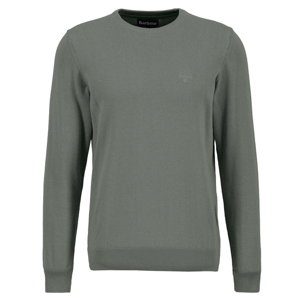 Barbour Girocollo Maglione Uomo girocollo in Cotone Pima M P26-BARBOURMKN0932-GN49-M - Francavilla Moda