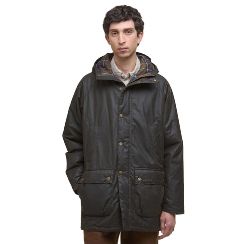 Barbour Parka lungo Parka Uomo Bedale con cappuccio S A25 - BARBOURMWX2494 - OL71 - S - Francavilla Moda