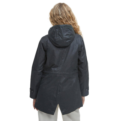 Barbour Parka medio Parla Donna medio Cannich Wax 10 - Francavilla Moda