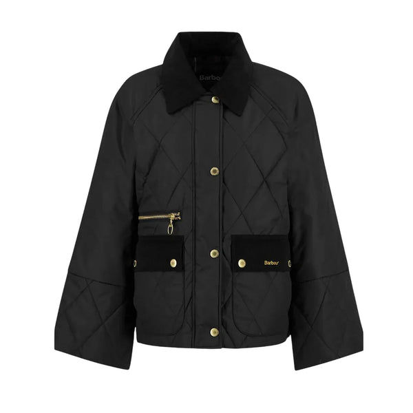 Barbour Piumino corto Piumino Donna Martha a rombi 10 - Francavilla Moda