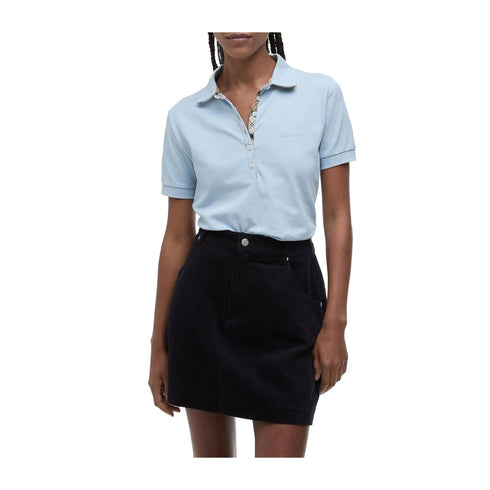 Barbour Polo Polo Donna Portsdown sei bottoni Breeze - Francavilla Moda