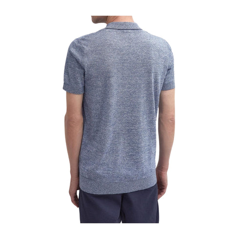 Barbour Polo Polo Uomo Buston in maglia Celeste - Francavilla Moda