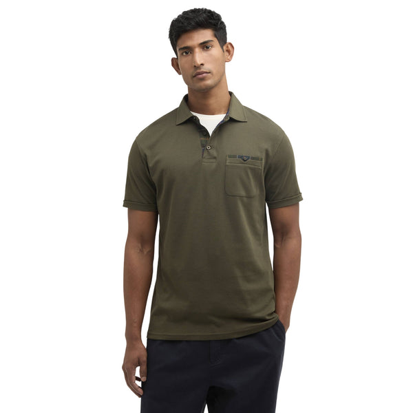 Barbour Polo mm Polo Uomo con finiture tartan M - Francavilla Moda