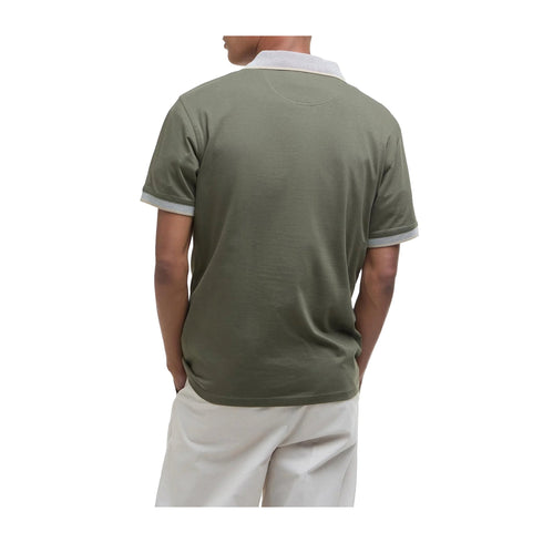 Barbour Polo Polo Uomo Cornsay in puro cotone M P25 - BARBOURMML1281 - GN84 - M - Francavilla Moda