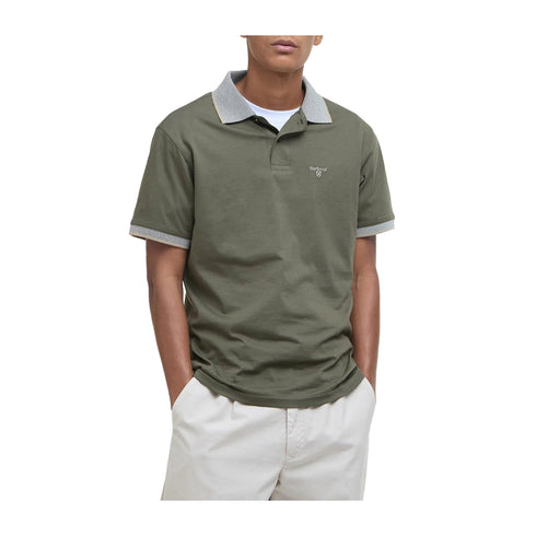 Barbour Polo Polo Uomo Cornsay in puro cotone M P25 - BARBOURMML1281 - GN84 - M - Francavilla Moda