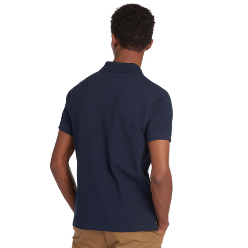 Barbour Polo mm Polo Uomo tinta unita in cotone piquet S P26-BARBOURMML0012-NY31-S - Francavilla Moda