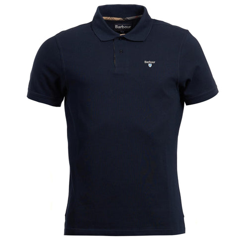 Barbour Polo mm Polo Uomo tinta unita in cotone piquet S P26-BARBOURMML0012-NY31-S - Francavilla Moda