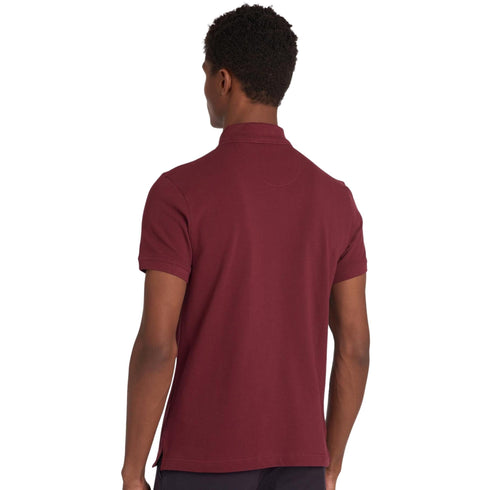 Barbour Polo mm Polo Uomo tinta unita in cotone piquet L P26-BARBOURMML0012-RE53-L - Francavilla Moda