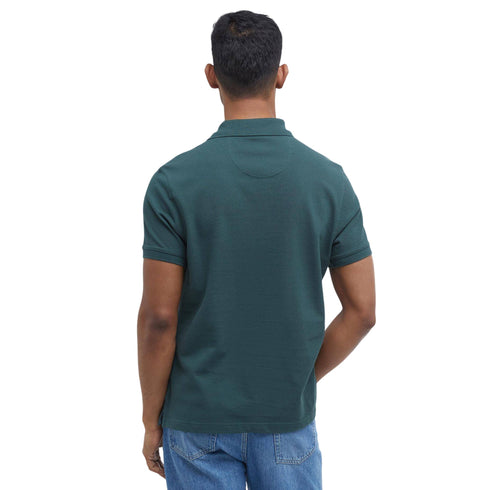 Barbour Polo mm Polo Uomo tinta unita in cotone piquet S - Francavilla Moda