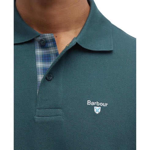Barbour Polo mm Polo Uomo tinta unita in cotone piquet S - Francavilla Moda