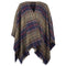 BARBOUR Poncho Poncho Donna Staffin tartan Oversize UNI - Francavilla Moda