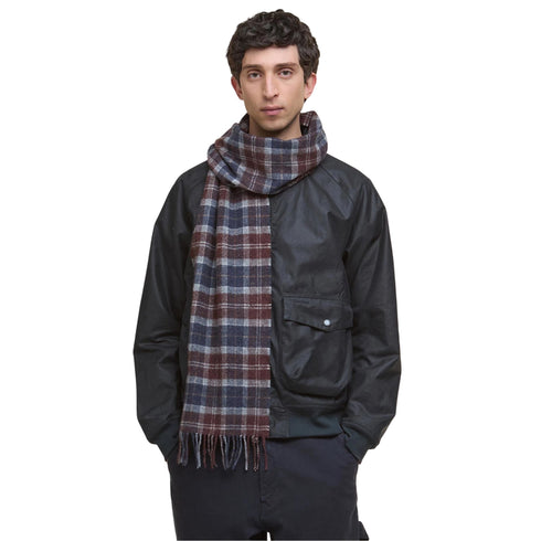 Barbour Sciarpa Sciarpa Uomo tartan in lana UNI A25 - BARBOURUSC0001 - TN38 - UNI - Francavilla Moda