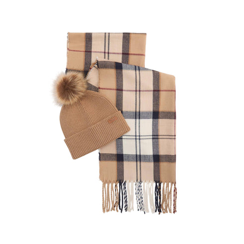 BARBOUR Gift box Set Cappello Dover e Sciarpa Hailes Donna UNI A26-BARBOURLGS0054-TN11-UNI - Francavilla Moda
