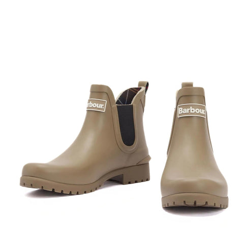 Barbour Stivali Stivaletto Donna Wilton in gomma Beige A24 - BARBOURLRF0066 - BR12 - 3 - Francavilla Moda