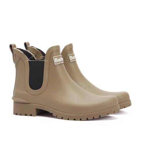 Barbour Stivali Stivaletto Donna Wilton in gomma Beige A24 - BARBOURLRF0066 - BR12 - 3 - Francavilla Moda