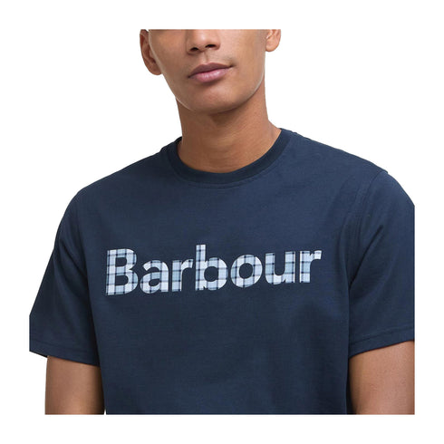 Barbour T-shirt T-shirt Uomo Kilnwick con stampa S P25 - BARBOURMTS1265 - NY91 - S - Francavilla Moda
