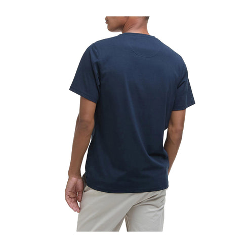 Barbour T-shirt T-shirt Uomo Kilnwick con stampa S P25 - BARBOURMTS1265 - NY91 - S - Francavilla Moda