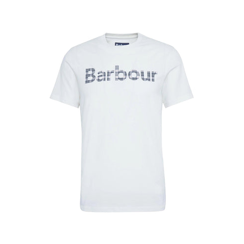 Barbour T-shirt T-shirt Uomo Kilnwick con stampa S P25 - BARBOURMTS1265 - WH52 - S - Francavilla Moda
