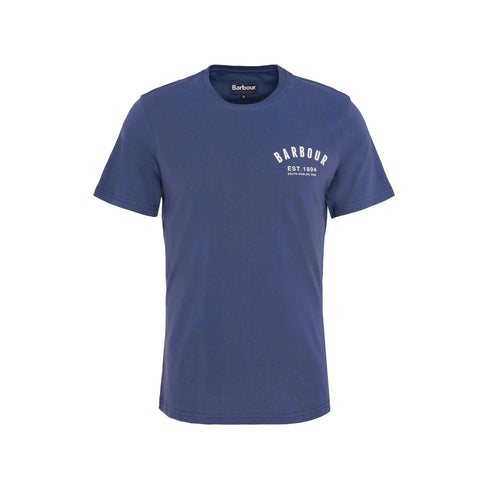 Barbour T-shirt T-shirt Uomo Preppy con stampa Ocean P25 - BARBOURMTS0502 - BU74 - S - Francavilla Moda