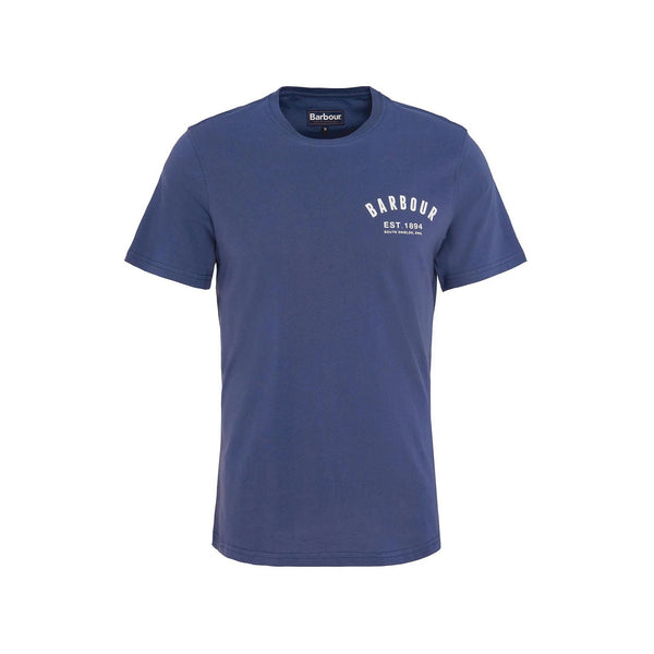 Barbour T-shirt T-shirt Uomo Preppy con stampa Ocean P25 - BARBOURMTS0502 - BU74 - S - Francavilla Moda