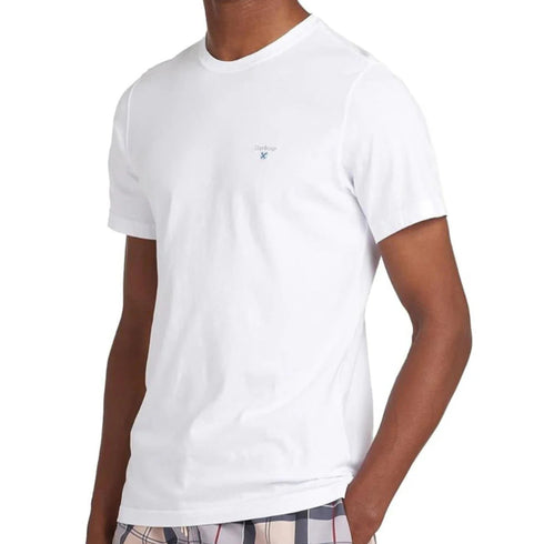 Barbour T-shirt T-shirt Uomo Tartan girocollo M P25 - BARBOURMTS0670 - WH11 - M - Francavilla Moda