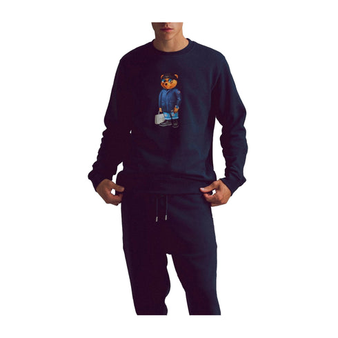 Baron Filou Felpa girocollo Felpa Uomo stampa The Autumn Trendsetter S - Francavilla Moda