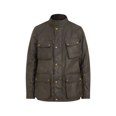 BELSTAFF Giacca impermeabile Giacca Uomo Fieldmaster impermeabile 48 A26-BELSTAFF105300-FADED OLIVE-48 - Francavilla Moda