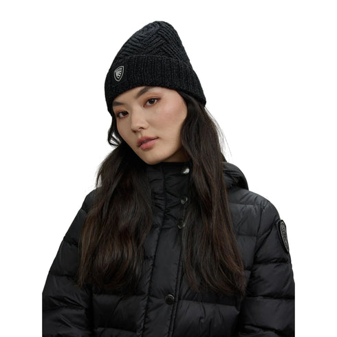 Blauer Berretto Berretto Donna Ophir in lurex UNI - Francavilla Moda