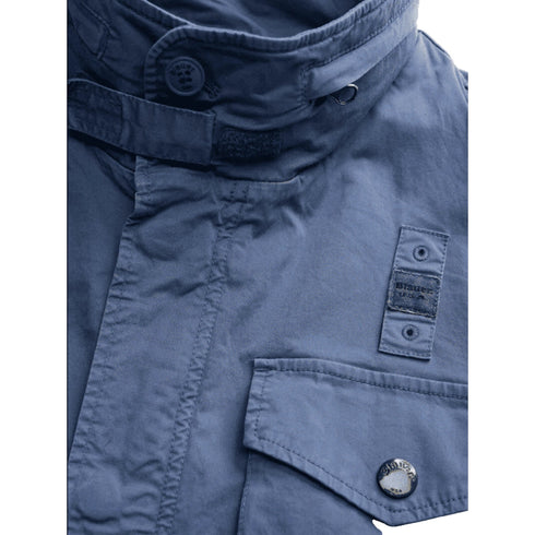 Blauer capispalla BLAUER Giacca Ashmont Dyed con Cappuccio Nascosto Uomo M - Francavilla Moda
