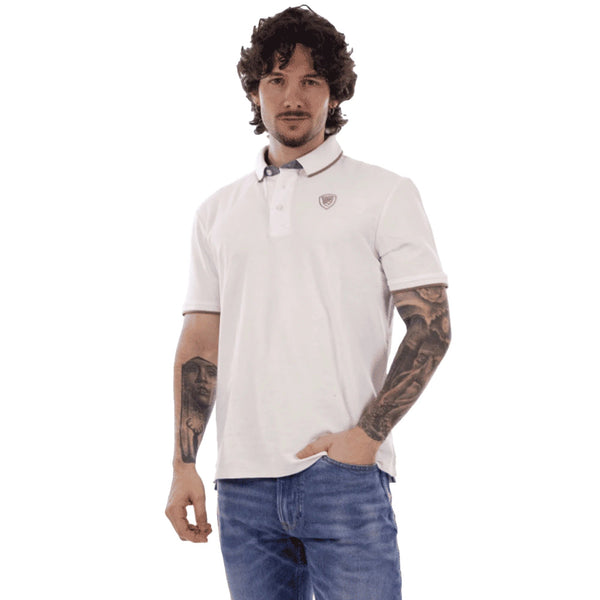 Blauer Polo BLAUER Polo Damon Uomo con Profili a Contrasto M - Francavilla Moda